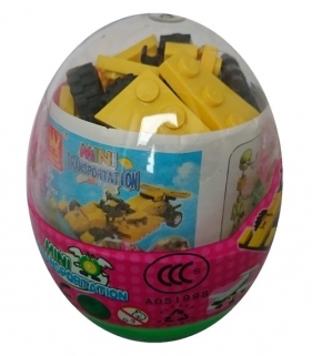 Klocki Wange Ligao Mini transportation 74 elementy auto wyścigowe - <br />