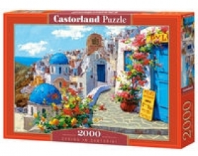 Puzzle Spring in Santorini 2000 elementów