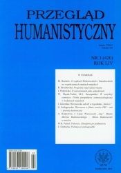 Przegląd humanistyczny 3/2010 - Opracowanie zbiorowe