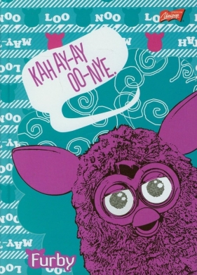 Brulion A5 Furby w kratkę 96 kartek Kah ay-ay oo-nye - <br />