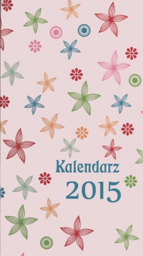 Kalendarzyk Kieszonkowy 2015 Lux różowy - <br />