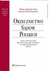 Orzecznictwo Sądów Polskich 4/2021 - Praca zbiorowa