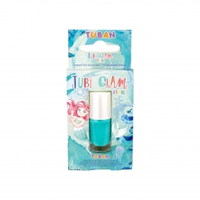 Tubi Glam, Lakier do paznokci 5ml - turkusowy perłowy (TU 3460)