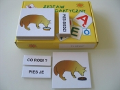 Zestaw dydaktyczny. Co robi pies? - Opracowanie zbiorowe