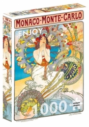 Puzzle 1000 Monaco/Monte Carlo, Alfons Mucha
