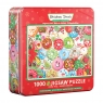 Puzzle 1000 TIN Christmas Donuts 8051-5660 10+