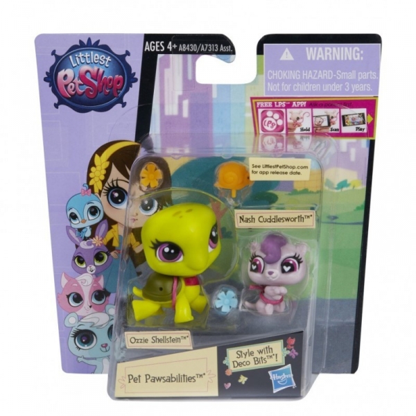 LPS Zwierzaki z akcesoriami Turtle Ozzie Shellstein i Nash Cuddlesworth (GXP-571177)