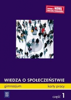 Wiedza o społeczeństwie Część 1 Karty pracy - Krzesicki Piotr, Poręba Małgorzata