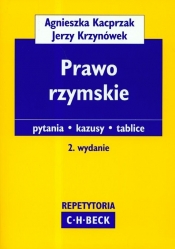 Prawo rzymskie Repetytoria