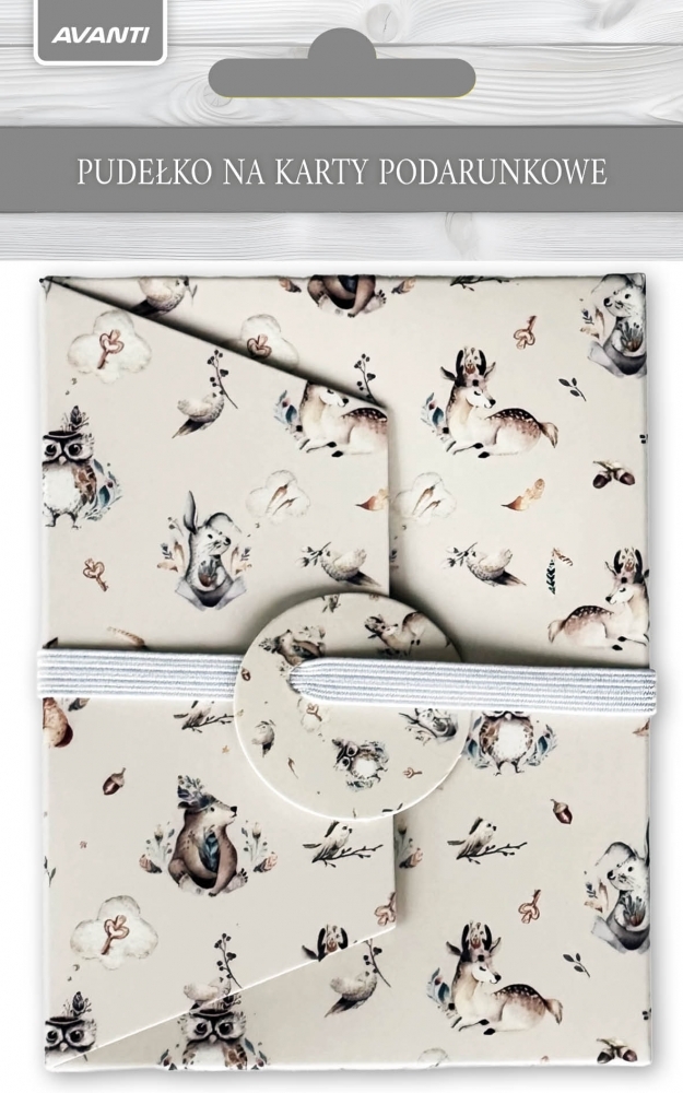Pudełko na karty podarunkowe