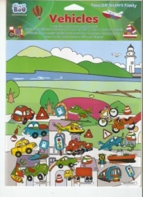 Naklejki Family Pojazdy 120 x 600