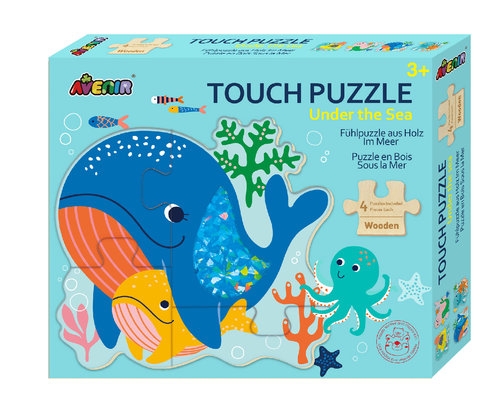 Puzzle sensoryczne- zwierzęta wodne