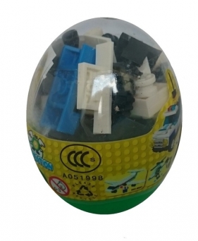 Klocki Wange Ligao Mini transportation 74 elementy radiowóz - <br />