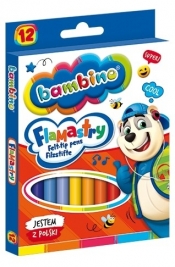 Flamastry Bambino, 12 kolorów