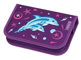 Piórnik dziewczęcy bez wyposażenia delfin (50008483)