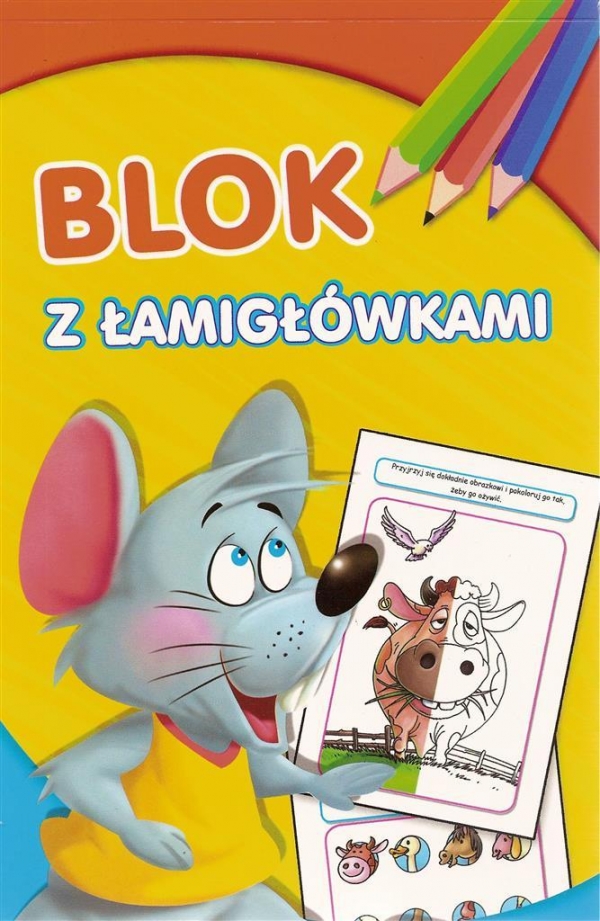 Blok z łamigłówkami Mysz