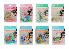 Mozaika diamentowa scena 3D