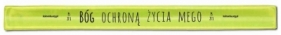 Opaska odblaskowa - Bóg ochroną życia mego