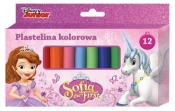 Plastelina 12 kolorów Jej wysokość Zosia