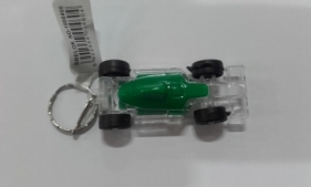 Brelok auto formuła przezroczysty świecące