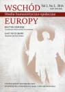 Wschód Europy vol. 2 nr.2/2016 Studia humanistyczno-społeczne Walenty Baluk, Jakub Olchowski