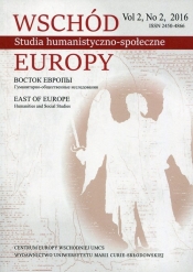 Wschód Europy vol. 2 nr.2/2016 Studia humanistyczno-społeczne - Baluk Walenty
