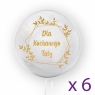 Tuban, balon 45 cm - Dla kochanego taty (6 sztuk) (TU 3760)