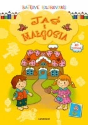Bajkowe kolorowanki Jaś i Małgosia