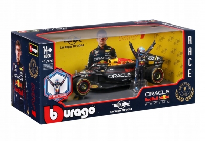 <img src='https://webimage.pl/pics/605/0/d4893993280605.jpg' style='height:440px' /> Bburago 1:24 FORMULA Z FIGURKĄ ORACLE RED BULL RACING RB20 #1 Max Verstappen (6) 18-28060_1