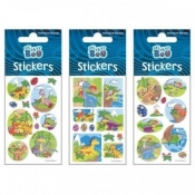 Naklejki Sticker BOO silver - Dinozaury (382532)
