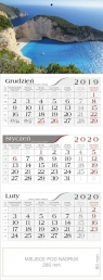 Kalendarz 2020 Trójdzielny Zatoka Warku CRUX