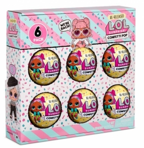 L.O.L. Surprise Figurki 6-pak confetti, Angel (571582E7C/571605)