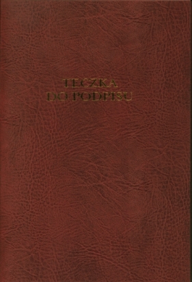 Teczki do podpisu Barbara A4 bordowy (1822217)