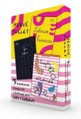 Pakiet: Zabawa liniami / Gra cieni / Znajdź różnice - Herve Tullet