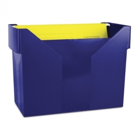 Archiwum mini granatowe 365x250x160mm z 5 teczkami zawieszkowymi 7422001PL-18