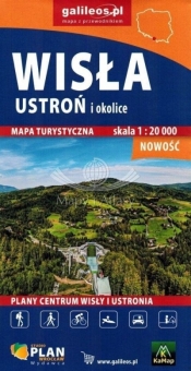 Mapa - Wisła, Ustroń i okolice 1:20 000 - Opracowanie zbiorowe