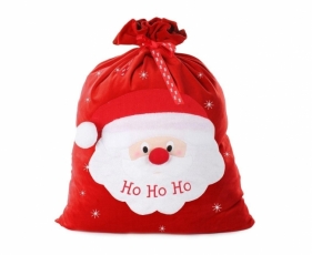 Worek na prezenty Mikołaj 50x75cm
