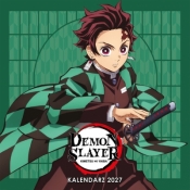 Kalendarz 2027 ścienny Demon Slayer