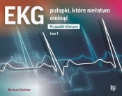 EKG pułapki, które niełatwo ominąć Przypadki kliniczne Tom 1 - Szafran Bartosz