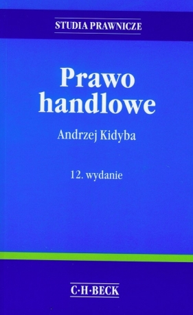 Prawo handlowe - Kidyba Andrzej