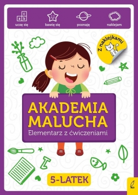 Akademia Malucha. Elementarz z ćwiczeniami. 5-latek - Opracowanie zbiorowe