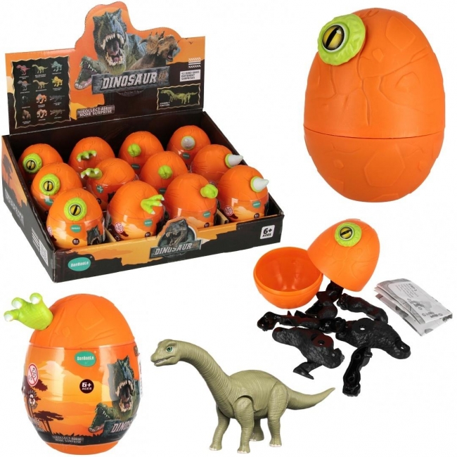 Dinozaur do składania w jajku