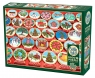 Puzzle 1000 Ciasteczka w kształcie śnieżnej kuli 112696 12+