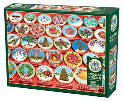 <img src='https://webimage.pl/pics/606/2/d625012402606.jpg' style='height:440px' /> Puzzle 1000 Ciasteczka w kształcie śnieżnej kuli 112696