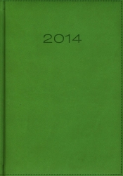 Kalendarz 2014 A5 21D Jasnozielony dzienny - <br />
