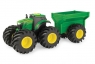 John Deere - Traktor z przyczepą światło/dźwięk (46260)