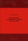 Opisy fleksyjne w gramatykach polskich lat 1817-1939 Biblioteka Czelakowska Anna