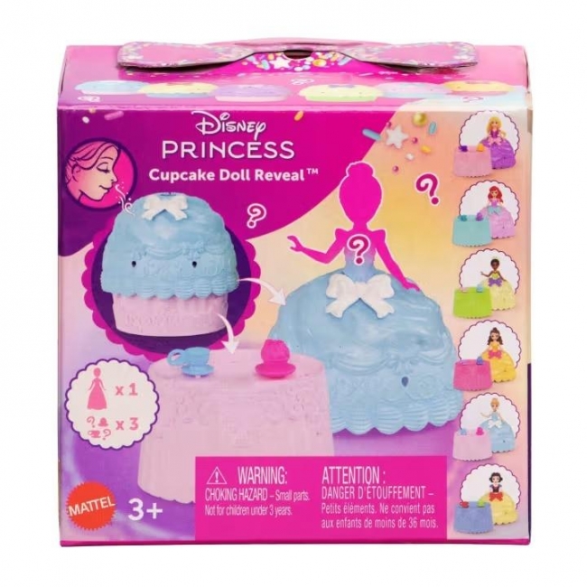 Disney Princess Cupcake Small Doll Reveal