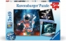 Ravensburger, Puzzle 3x49: Kosmiczna przygoda (12000860)Wiek: 5+