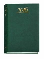 Kalendarz B6 standard 2016 zielony